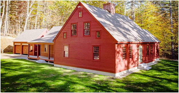 Cape Cod style house from Early New England Homes