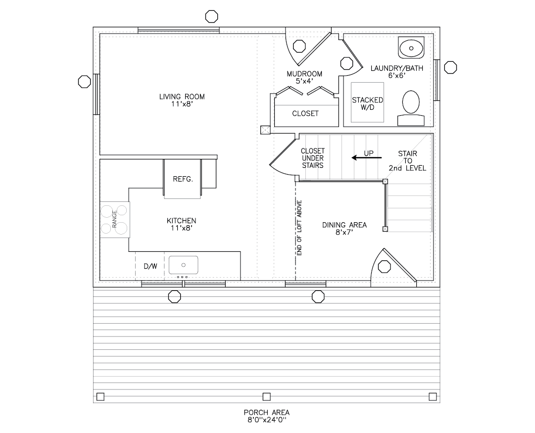 The Nutmeg first floor plan
